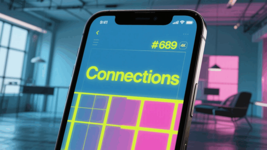 NYT Connections puzzle 689 grid