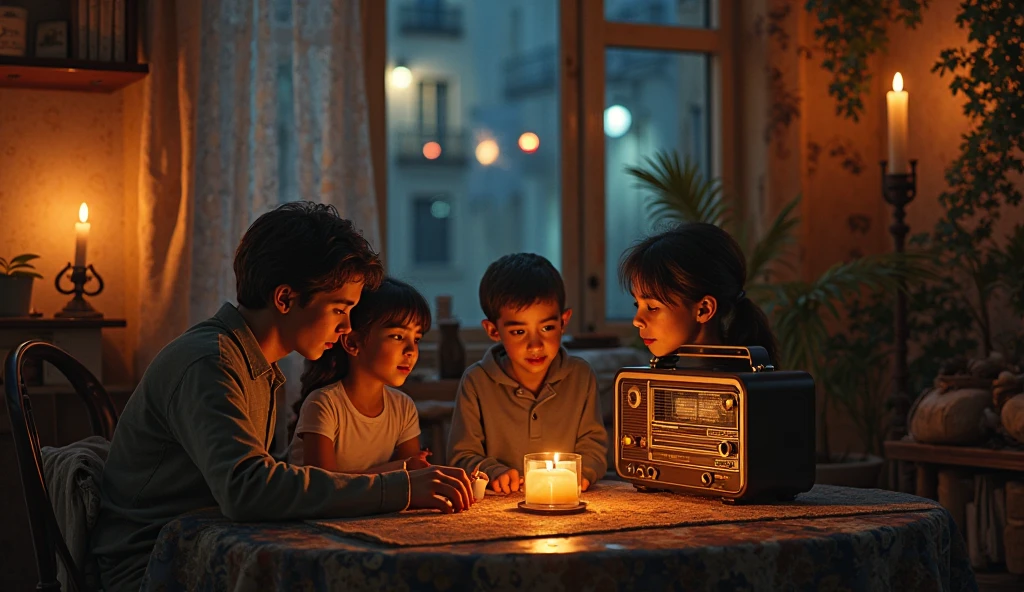 Family survives Europe power outage 2025 by candlelight

