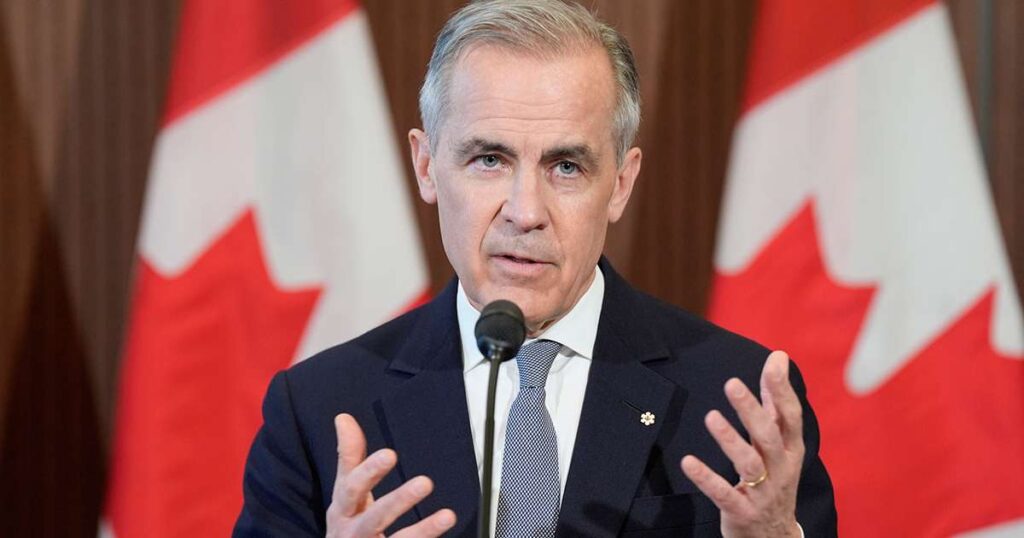 Mark Carney Speaking Against Trump at Canada Election 2025