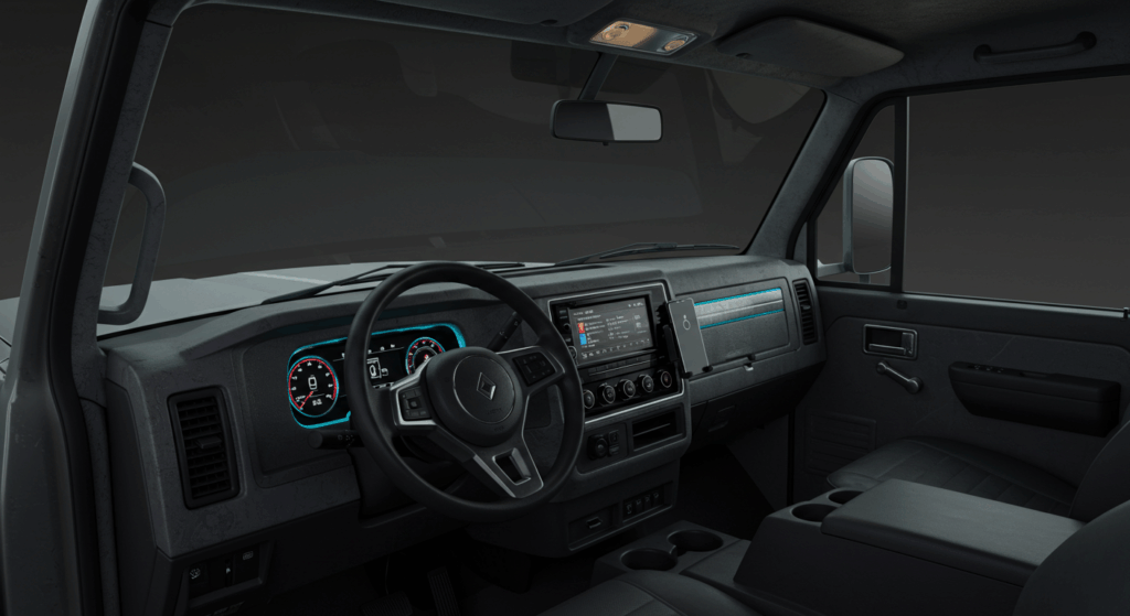 Slate Truck 2025 minimalist interior