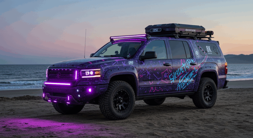 Slate Truck 2025 customized as SUV