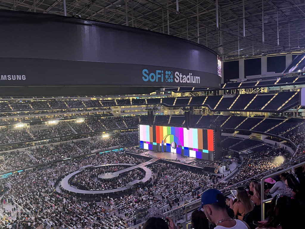 Fans at SoFi Stadium for Beyoncé Cowboy Carter Tour Opening Night 2025