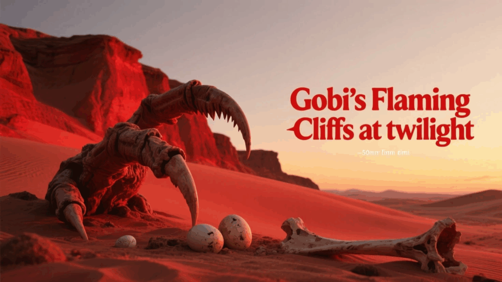 Gobi Desert discoveries in dinosaur fossils 2025