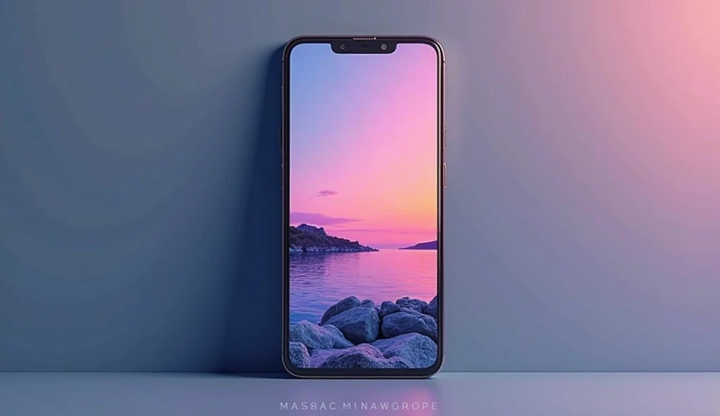 Minimal phone home screen to speed up phone.