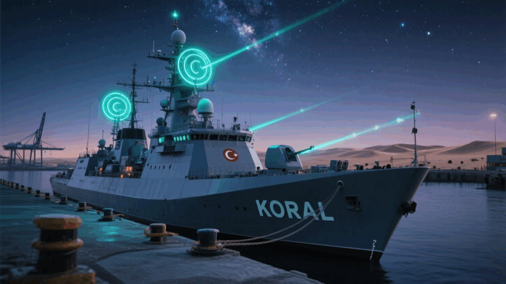 KORAL system and MILGEM corvette for Turkey’s role.