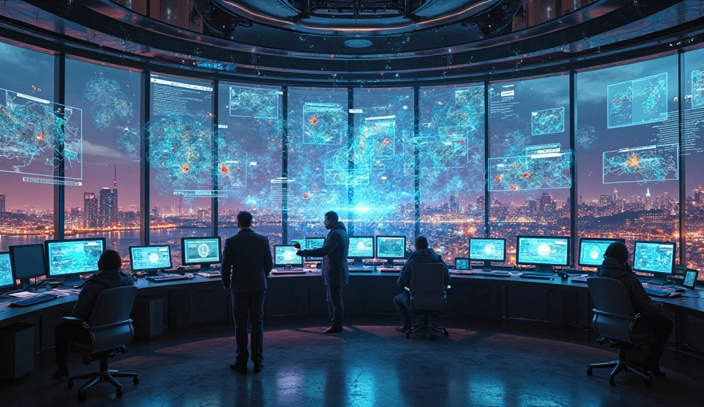 ASELSAN command center for Turkey’s defense tech section.
