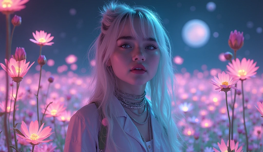 Billie Eilish in an AI-generated music video, showcasing Runway Gen-3’s 2025 trend.