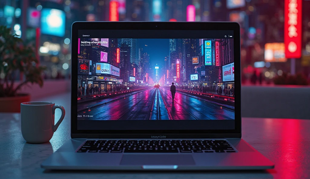 Runway Gen-3 interface creating an AI music video, part of 2025’s creative revolution.