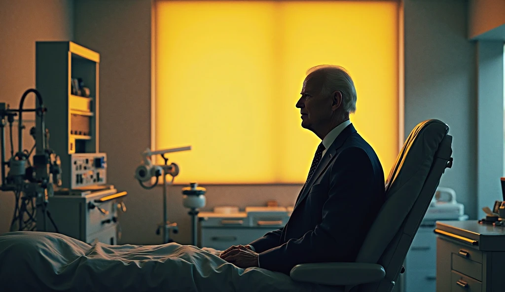 Medical treatment room, representing Joe Biden’s upcoming journey with prostate cancer treatment.