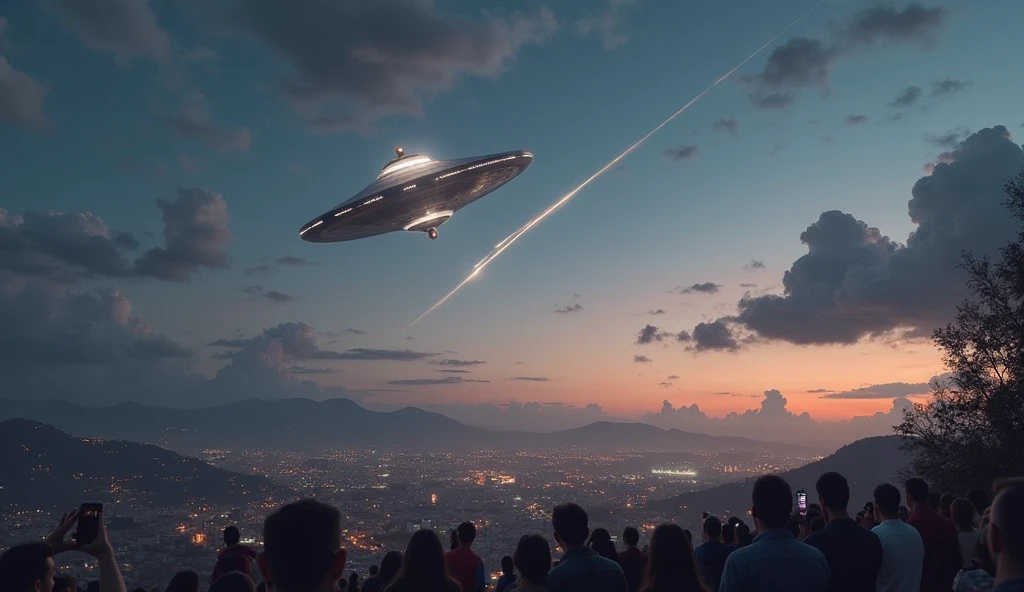 sphere flying over Buga for UFO sphere Colombia and ufo speculation.