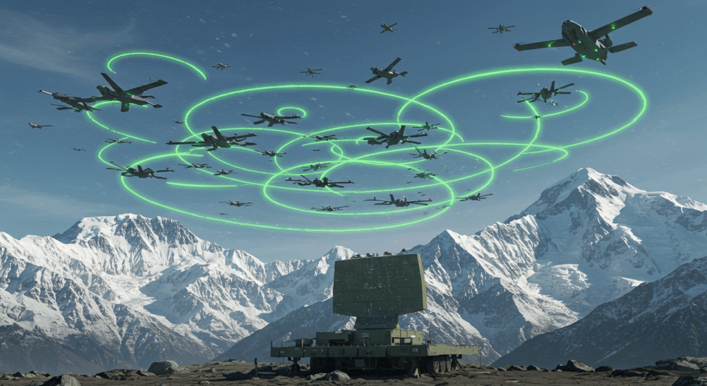 Songar drones attacking S-400 for tech advantage.