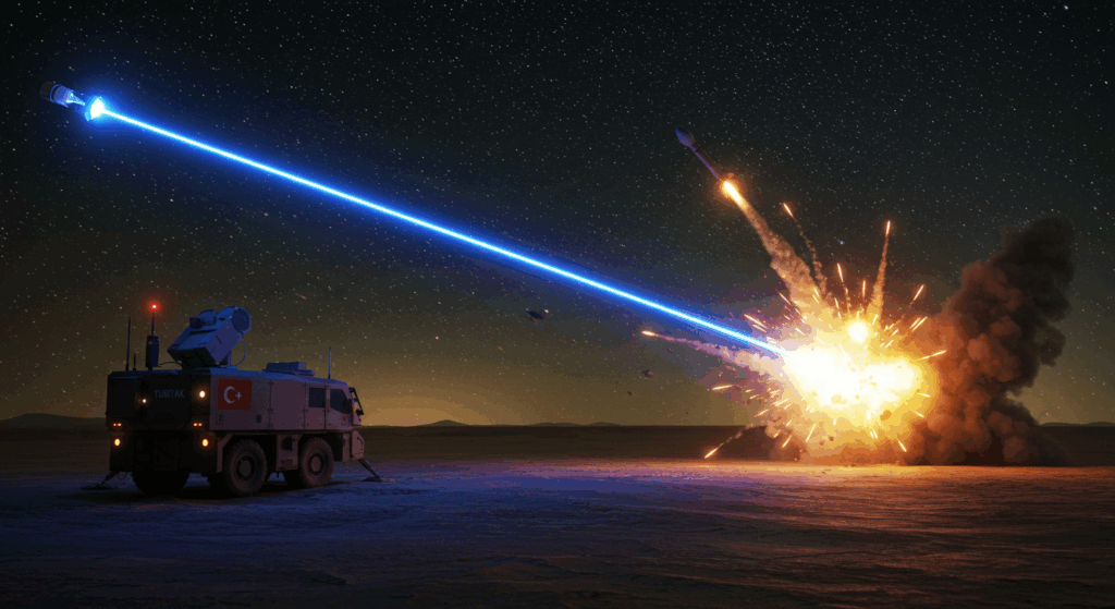 TUBITAK laser weapon for laser weapons section.