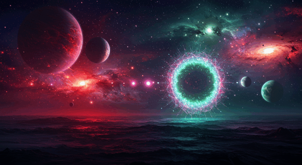 Multiverse for parallel universes section.