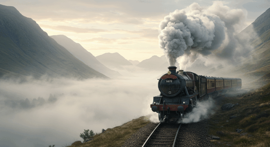 Hogwarts Express for Harry Potter HBO cast legacy.

