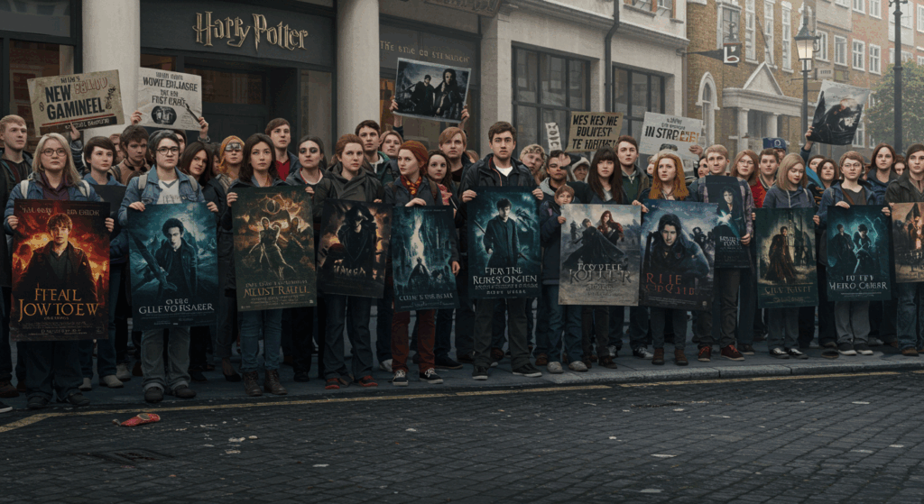 fans for Harry Potter reboot cast reveal.

