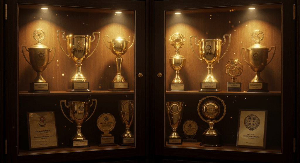 Osimhen’s trophy cabinet for Victor Osimhen biography.