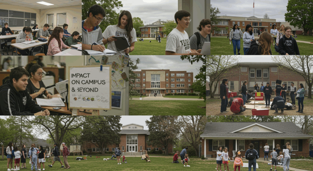 Impact on Campus and Beyond