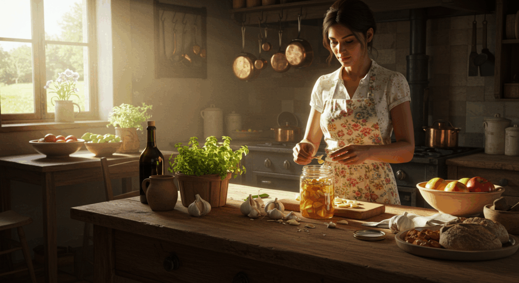 Preparing a honey and garlic remedy for its benefits on NovexaHub