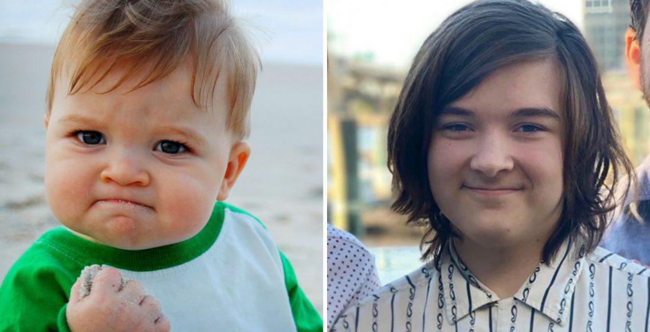 This is what the success kid looks like now
