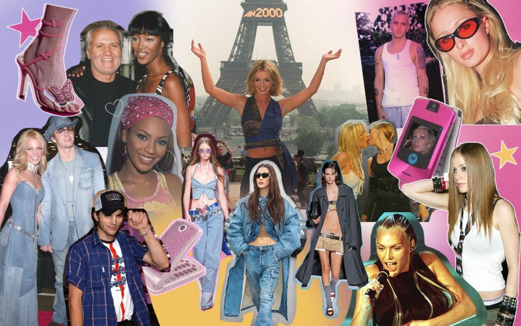 “A collage of faded internet memes pinned to a digital corkboard, with a glowing question mark in the center. Retro 2000s aesthetic.”